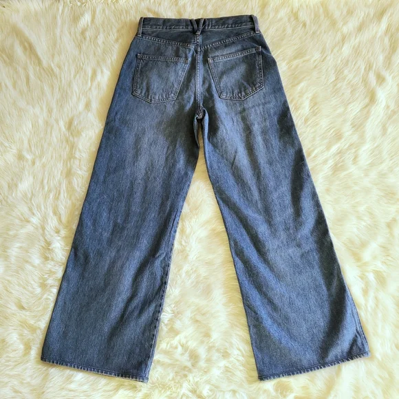 Veronica Beard Wide Leg Patch Pocket Jeans Size 26 - Picture 8 of 15